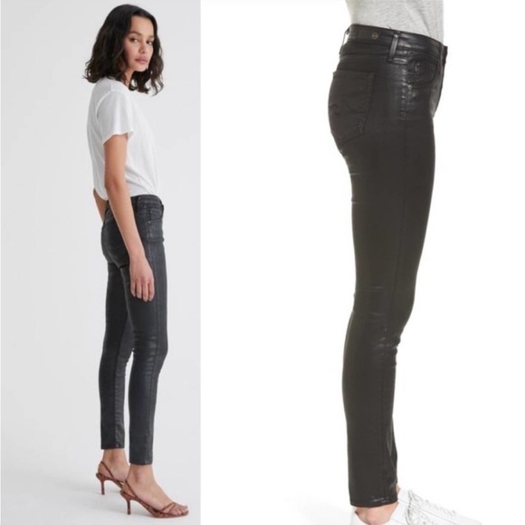 AG black crinkle jeans - Picture 5 of 5